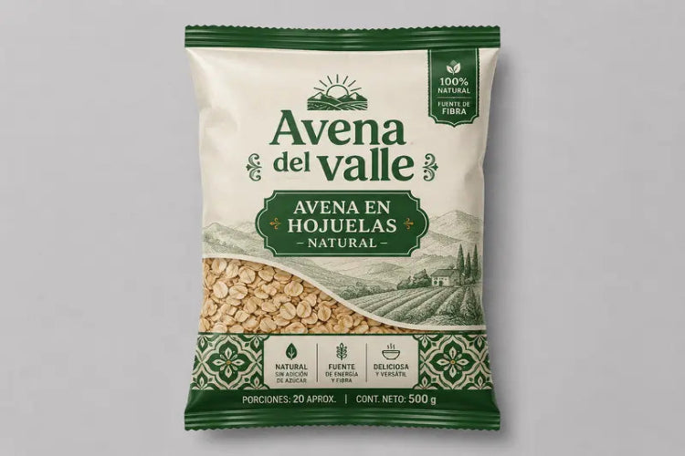 Flowpack, empaques plásticos de avenas